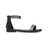 Sandali gioiello bassi colore nero con applicazione di strass Lora Ferres, Donna, SKU w041000406, Immagine 0